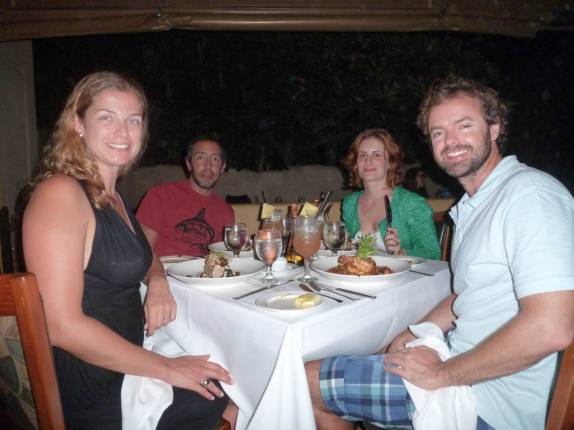 Delicioso jantar em Kihei, em Maui, no Havaí